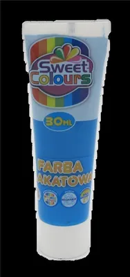 Produktbild von Farba plakatowa w tubie niebieska 30ml