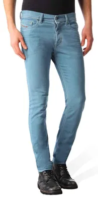 Produktbild von Diesel Tepphar 0850Y Stretch Herren Jeans Hose Slim Carrot