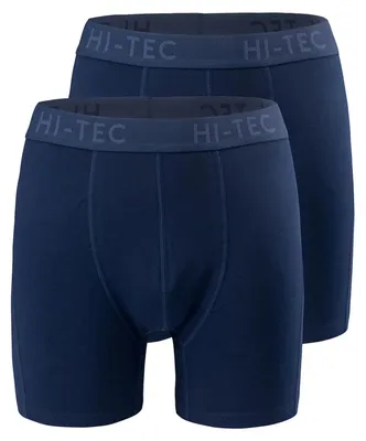 Image de Hi-Tec - Boxer pour hommes "Roixo" (lot de 2) IG5370 (XXL) (Bleu marine)