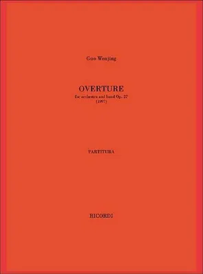 Produktbild von Overture op. 27 for orchestra andband