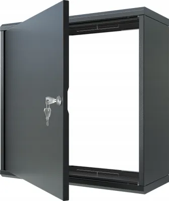 Produktbild von Telekommunikationsbox Metallgehäuse 50x50x20cm Schwarz