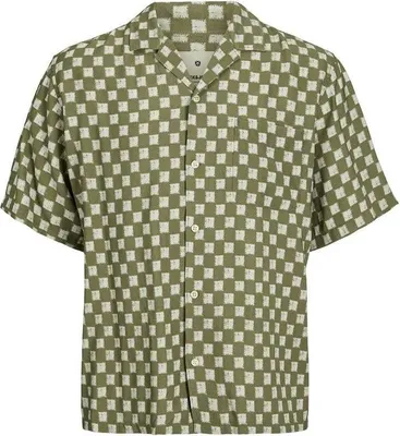 Produktbild von Jack & Jones Bluryland Kurzarmhemd Grün L Herren Grün L
