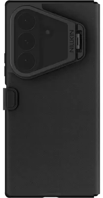 Produktbild von Handyhülle mit Klappe und Kameraschutz für Galaxy Z Fold8 Ultra, Nillkin Qin Prop, Schwarz