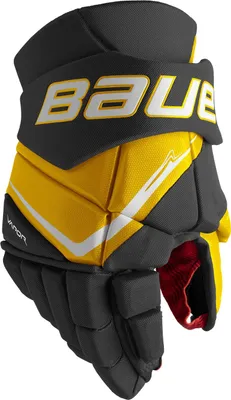 Produktbild von Handschuhe Bauer Vapor FLY40 Intermediate schwarz/gold 12 Zoll