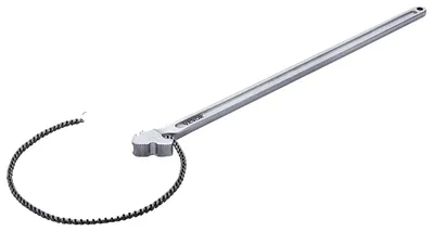 Productafbeelding van VEVOR kettingtang, 48 inch kettingbuis tang, diameter van 13,4 inch, CRV omkeerbare buiskoppelmoersleutel met hoogwaardige bek en ergonomische handgreep, geschikt voor buisinstallaties