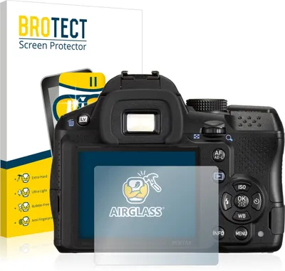 Produktbild von BROTECT Schutzglas für Pentax K-30 Schutzfolie Panzer Folie Glas Display Schutz klar