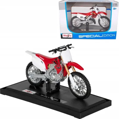 Produktbild von Honda CRF450R Modellmaßstab 1:18 Maisto