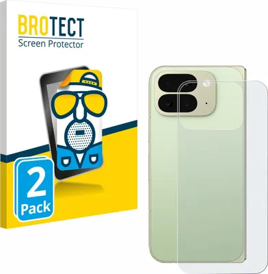 Produktbild von 2x BROTECT Schutzfolie für Google Pixel 10 Pro Fold (Rückseite) Displayschutz Displayschutzfolie Folie Matt Entspiegelungsfolie