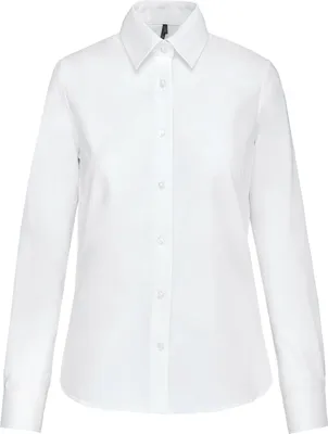 Produktbild von Kariban Damen Oxfordbluse Langarm