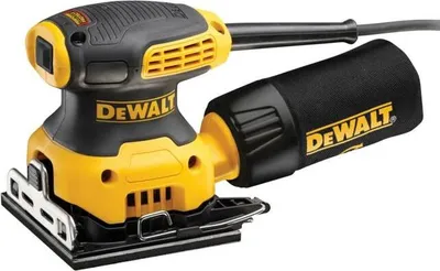 Produktbild von DeWALT DWE6411, Schwingschleifer, Schwarz, Gelb, 14000 OPM, 93 dB, 82 dB, 4 m/s²