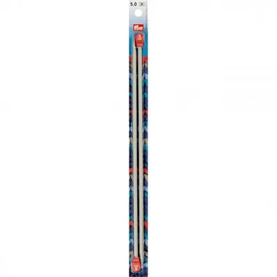 Produktbild von PRYM Jackenstricknadeln ALU, 30 cm, Ø 5,00 mm, grau