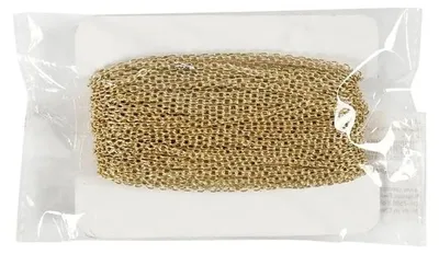 Produktbild von Goldplattierte Schmuckkette 2mm x 20m
