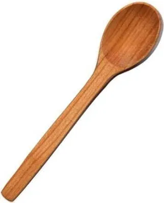 Produktbild von Kirschholzlöffel Klein 16 cm | Küchenlöffel aus Holz | Ökologischer Kochlöffel | Natürlicher Gewürzlöffel