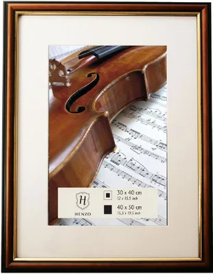 Produktbild von Henzo Verona Bilderrahmen 40x50 cm Dunkelbraun
