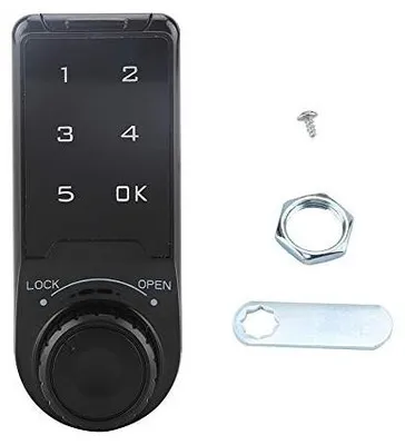 Imagen del producto de Candado de combinación de aleación de zinc con llave