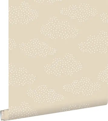 Obrázek produktu pro ESTAhome Tapeta mraky béžová - 139515 - 53 cm x 10,05 m