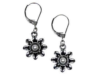 Produktbild von LUISIA Blumen Ohrringe "Serenity" mit Perlen 47789