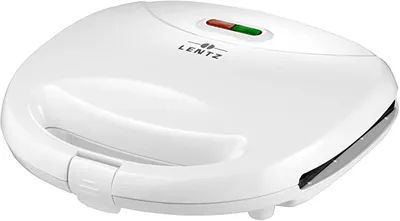 Produktbild von LENTZ 750 Watt Sandwich-Maker Sandwichtoaster Toaster 29015 weiß