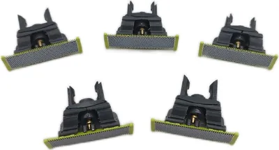Immagine prodotto di Lame di ricambio originali Philips OneBlade - 5 lame di ricambio originali, per rifinire e radere viso e corpo, modello QP250/50