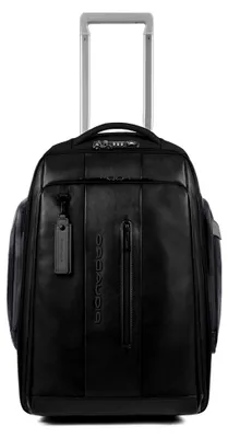 Produktbild von Convertible Rucksack – Leder – Farbe Schwarz – Herren