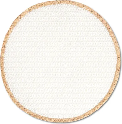 Produktbild von zeller Tischset NATURE DH 38x7 cm weiß