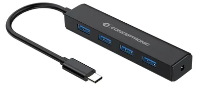 Produktbild von Conceptronic CTC4USB3 4-Port USB 3.2 Gen 1 Hub
