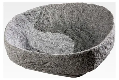 Produktbild von Pflanzschale in Steinoptik für Regentonne Hinkelstein grau