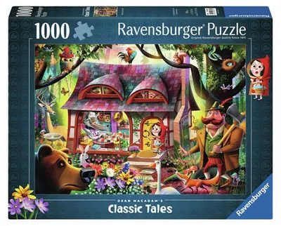 Image de Ravensburger Puzzle Le Petit Chaperon Rouge et le Loup, 1000pcs.