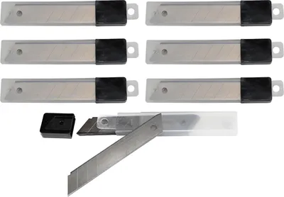 Produktbild von 70 Cutter Ersatzklingen 18mm Abbrechklingen für Cuttermesser
