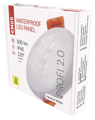 LED podhledové svítidlo VIXXO 7,5 cm, 6 W, neutrální bílá, IP65