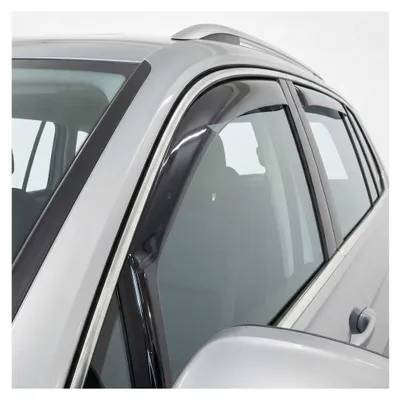 Produktbild von Windabweiser Regenabweiser für VW Tiguan 2016-2024 Dunkel Acryl 4tlg, KI-generiertes Bild