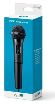 Produktbild von Nintendo Wii U Microphone, verkabelt, Schwarz