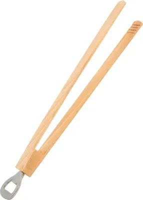 Image de Pinces à griller avec ouvre-bouteille 32 cm | pinces à barbecue | prise BBQ | accessoires de grill | ouvre-bouteille | grillade