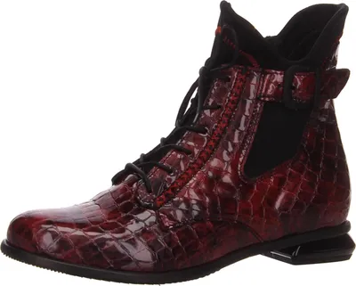 Produktbild von Simen Schnürstiefel Kaltfutter in rot, Gr. 40