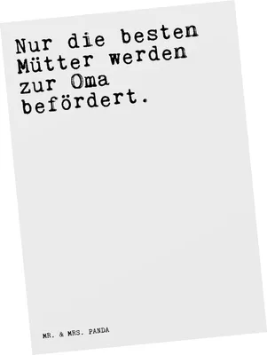 Produktbild von Mr. & Mrs. Panda Postkarte Nur die besten Mütter... - Weiß - Geschenk, stolz, bildkarte, Großmutter, Mama, Postkarten, Geburt, Sprüche, Ansichtskarte, Ansichtskarten, Oma