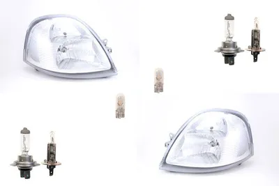 Zdjęcie produktu dla Johns, reflektory H7/H1 lewy prawy zestaw pasujący do Nissan Interstar & żarówka 8200163516 4405201 09121034 2606000QAJ
