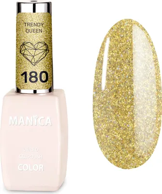 Obrázok produktu pre Manica LED/UV Hybrid-Lak 10 ml – Trendy Queen 180