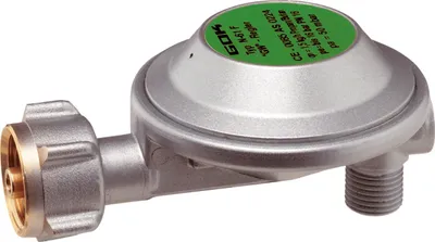 Produktbild von Gasregler EN61 1kg/h 50mbar KLF x G1/4LH-KN-90G