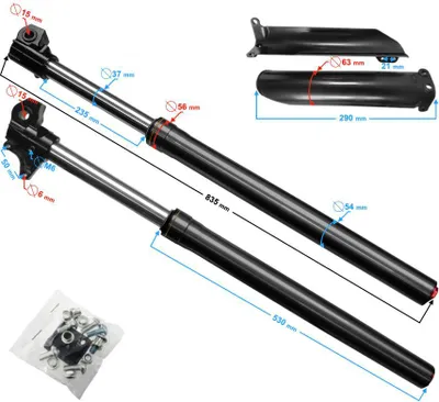 Immagine prodotto di Ammortizzatore anteriore NXT250 Base
