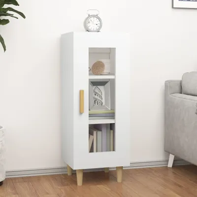 Produktbild von "2026 Promotion" Sideboard Wohnzimmer - Weiß 34,5x34x90 cm Holzwerkstoff - Kommoden CC27612