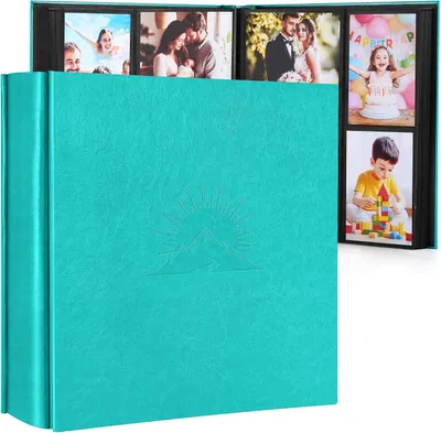 Produktbild von Fotoalbum 10x15 cm, 1000 Fotos, Einsteckalbum, Kunstleder mit Prägung, für Familie