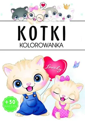 Obrázek produktu pro Kotki. Kolorowanka