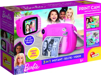 Produktbild von PROMO Sofortbildkamera 3in1 PRINT CAM Barbie Sofort 97050 LISCIANI