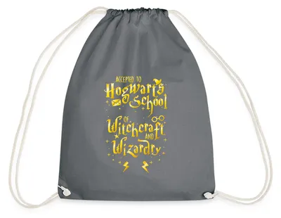 Produktbild von Spreadshirt Harry Potter Waiting For My Letter Turnbeutel, One size, Grau