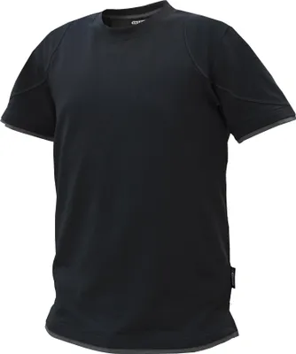 Produktbild von Dassy T-Shirt Kinetic 710019 COSPA04 Gr. S schwarz/anthrazitgrau
