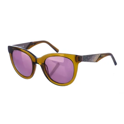 Image de Swarovski SK0126S Lunettes de soleil rondes en acétate pour femmes