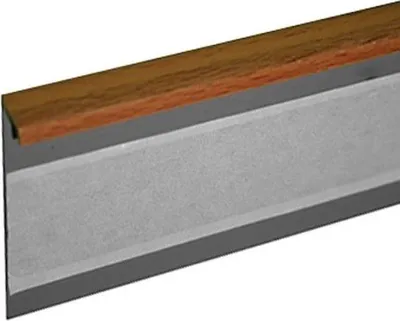 Obrázok produktu pre Kobercová (soklová) lišta TL55 57 buk 2,5 m - Lišta 2500x55x10 mm