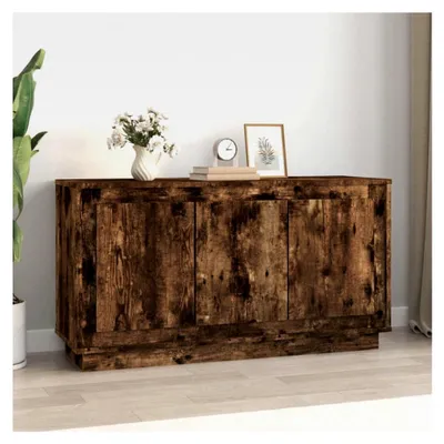 Produktbild von Sideboard Räuchereiche, 102 x 35 x 55 cm, Holzwerkstoff