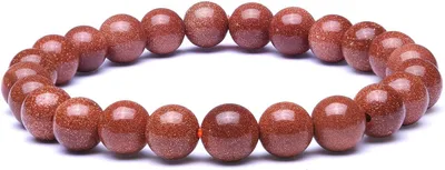 Immagine prodotto di Bracciale in ametista, occhio di tigre, quarzo rosa e lava, con perline di 8 mm, elasticizzato, adatto sia per uomo che per donna
