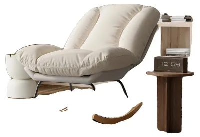 Obrázek produktu pro Houpací křeslo, nastavitelná opěrka zad, ergonomický design, barva